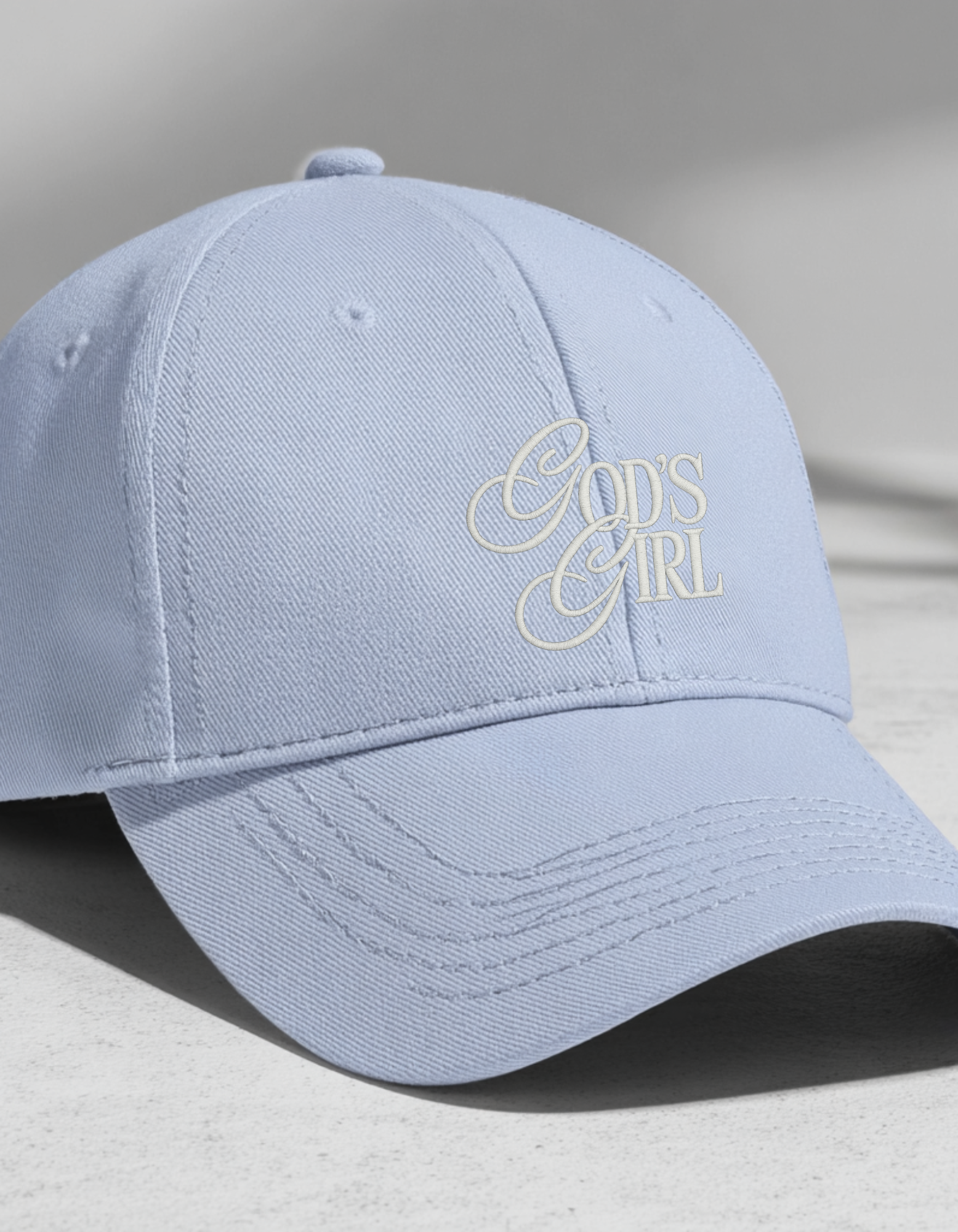 God's Girl Embroidered Baseball Cap