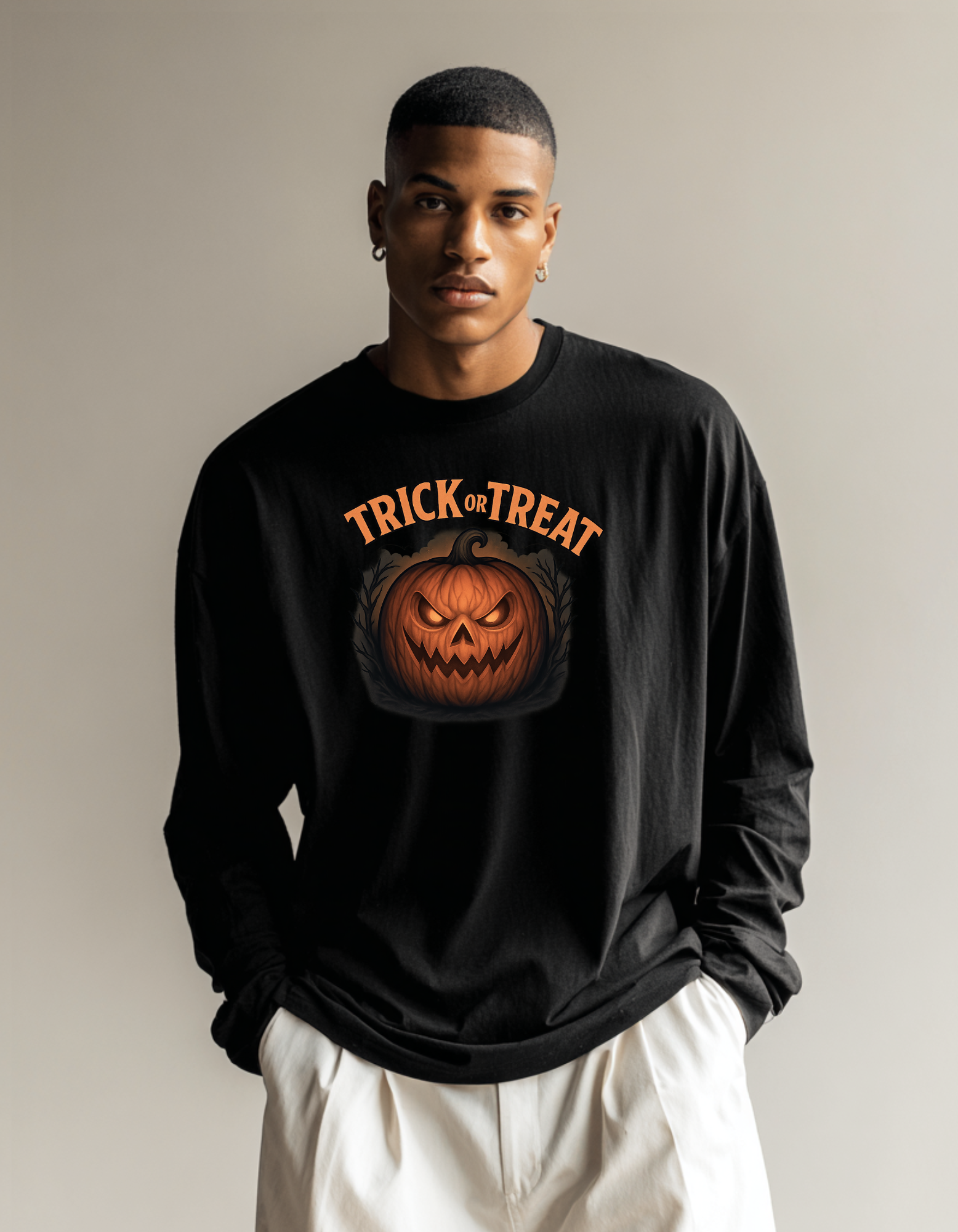 Men’s Trick or Treat Long Sleeve