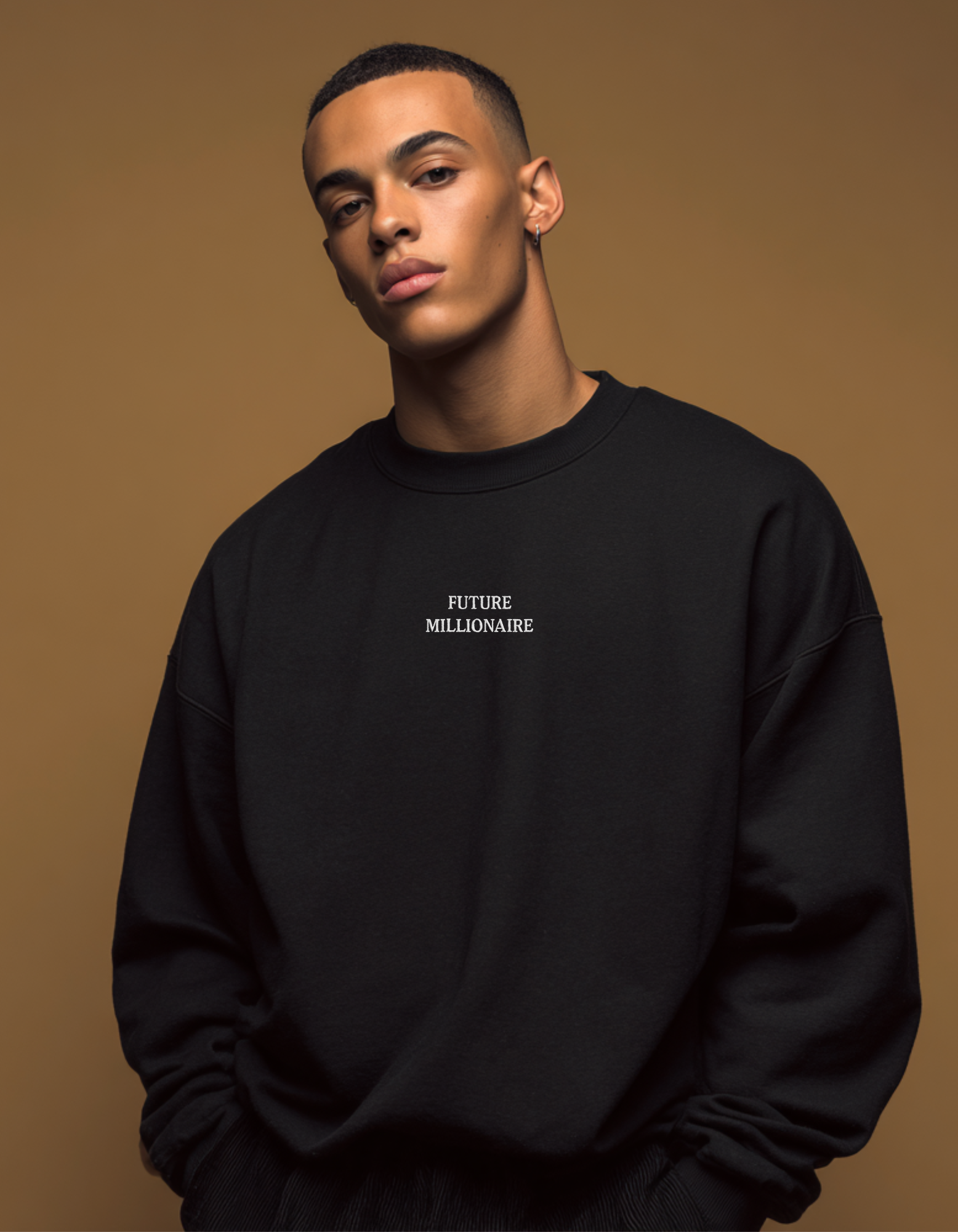 Future Millionaire Contrast Sweatshirt